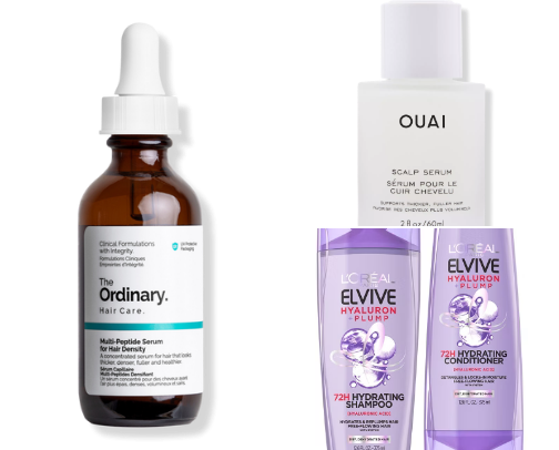 BEST haircare products for long and healthy hair🫶🏻 cover photo collage