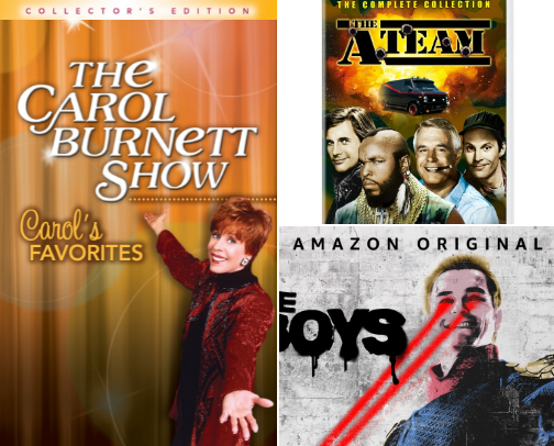 Television/Movie series from streaming platforms or DVDs! cover photo collage