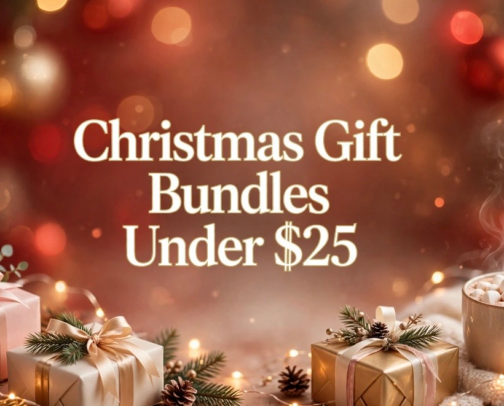Christmas Gift Bundles under 25$🌲🎄 cover photo collage