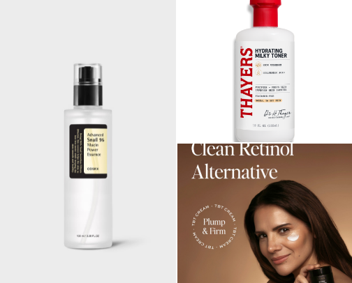 skincare I use to get compliments all day cover photo collage