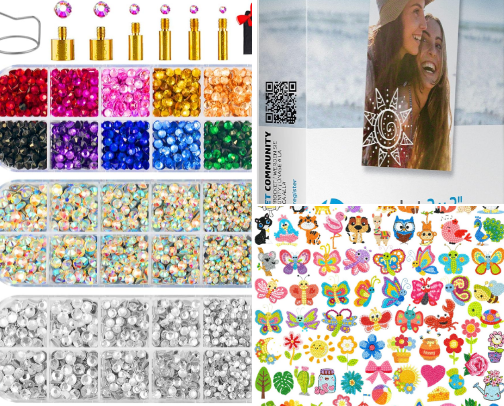 Crafting Supplies cover photo collage