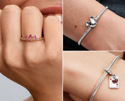 Best Disney x Pandora Jewelry | Charms, Rings & Gifts for Disney Lovers cover photo collage