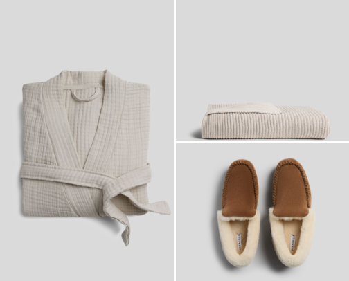 Cozy Gifts That Feel Expensive: Robes, Throws & Self-Care cover photo collage