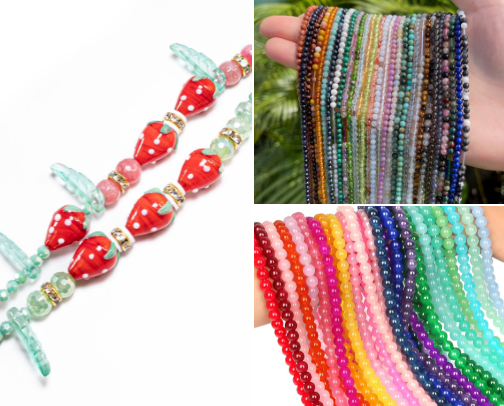 Beads that YOU NEED if you make jewelry cover photo collage