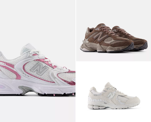 New Balance Favorites – Sneakers & Everyday Comfort cover photo collage