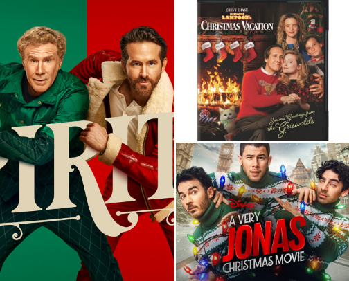 Looking for a Christmas movie? Here are some of my favorites. I’ve got all ages covered! cover photo collage