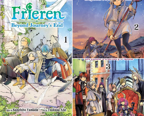 Frieren Manga Complete Collection (Vol 1–13+) | Read Beyond Journey's End Anime cover photo collage