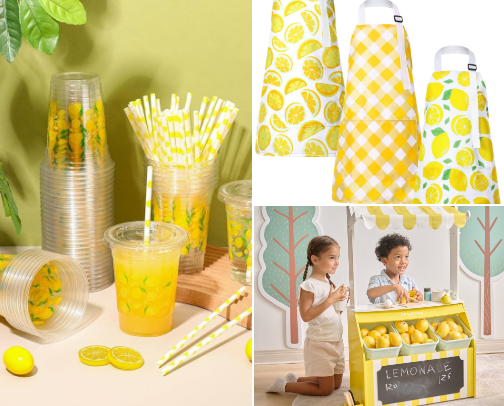 Lemonade Stand cover photo collage