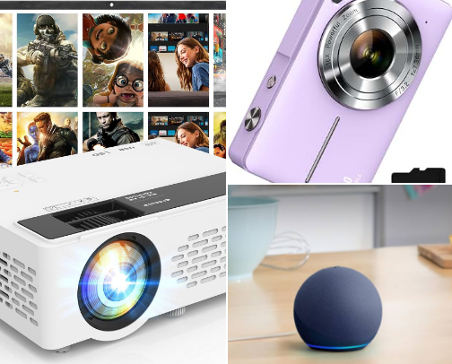 Tech Finds ⚡ cover photo collage