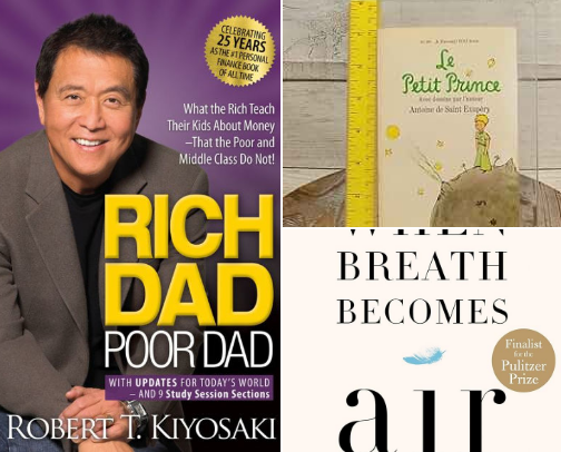 My favorite book recs cover photo collage