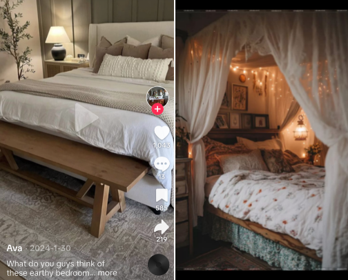 Cozy bedroom ideas cover photo collage