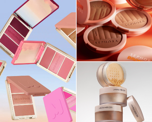 Makeup That Won’t Clock Out Before You Do 💅🏽🍸🌸 - my beauty recs for my fellow service industry gals! cover photo collage