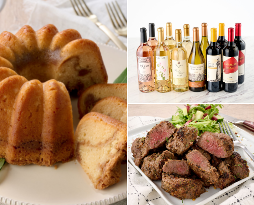 Gourmet Food & Holiday Gifts cover photo collage