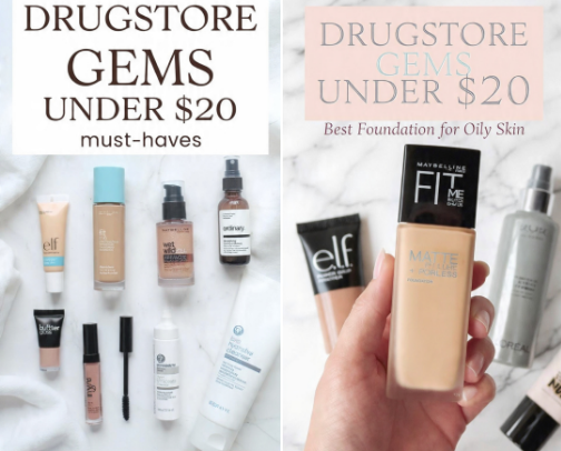 Drugstore Gems Under $20 | Must-Haves cover photo collage