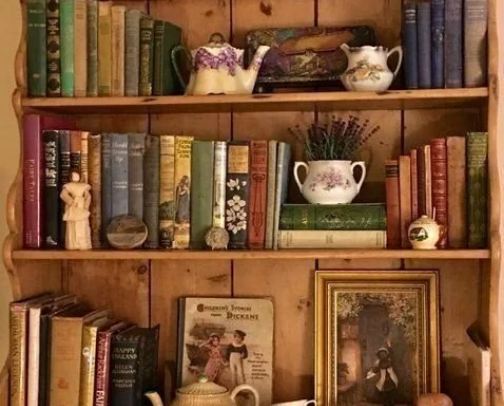 My Bookshelf cover photo collage