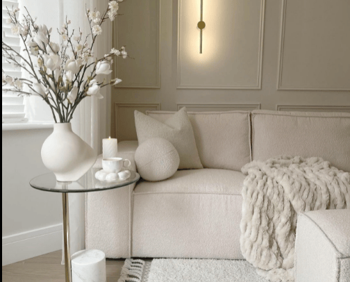 Minimalistic home design cover photo collage