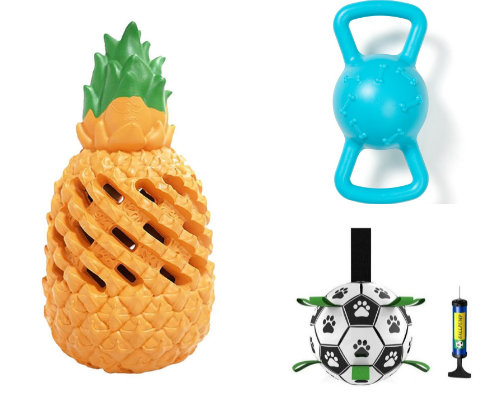 Terrier approved toys for destructive pups cover photo collage