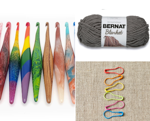 Crochet must haves cover photo collage