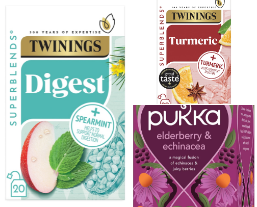 Teas I enjoy cover photo collage