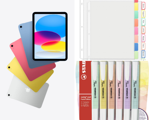 Things you need for college 🎓 cover photo collage