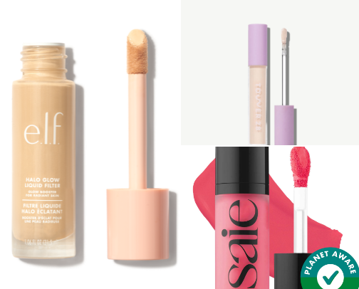 The ‘Clean Girl’ makeup aesthetic cover photo collage