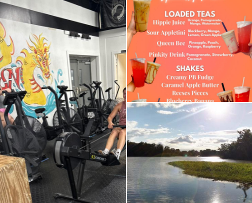 Move your body, Get active cover photo collage