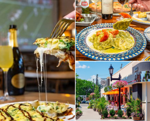 NASSAU COUNTY BEST RESTAURANTS cover photo collage