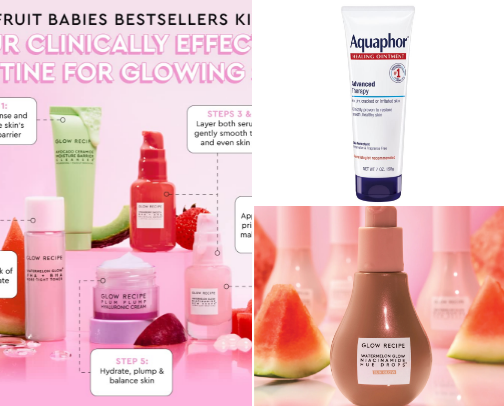 Skin Care cover photo collage