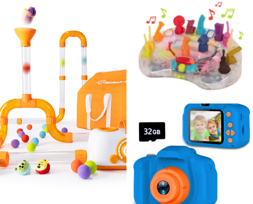 Carter's Christmas list (Gift Guide for Toddlers) cover photo collage