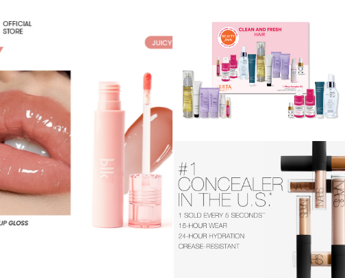 Face Card Essentials (makeup & skincare) ✨💄💗 cover photo collage