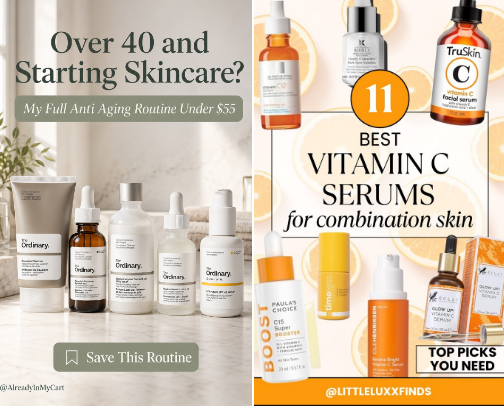 Skincare Finds & Must Have Picks cover photo collage