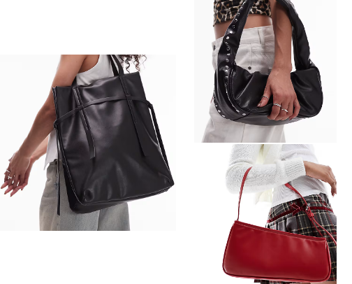 Asos bag cover photo collage