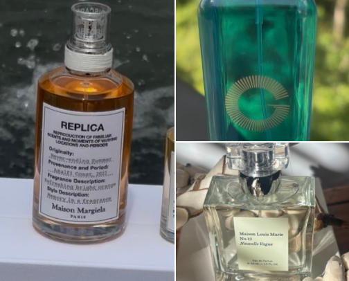 Fragrances I wear cover photo collage