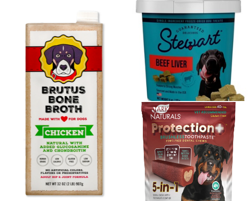 Large Dog Care - More simple ingredients cover photo collage