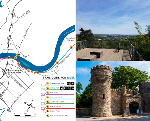 Chattanooga is a gem of a town cover photo collage