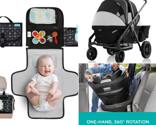 Toddlers on the go! cover photo collage