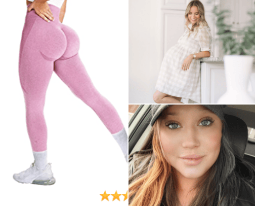 Clothes I love for pregnancy and mom bods cover photo collage
