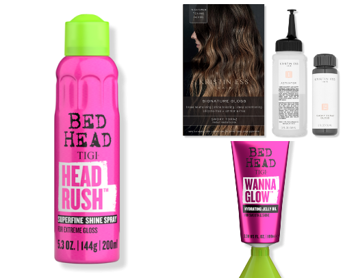 Silky shiny hair that makes you feel confident cover photo collage