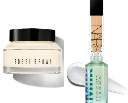 makeup must haves for oily skin💗 cover photo collage