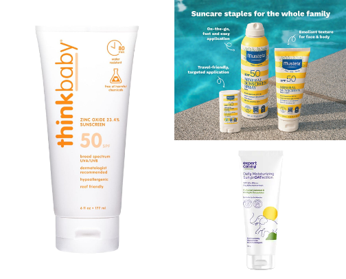 ☀️ Baby Sunscreens for Safe Outdoor Protection cover photo collage