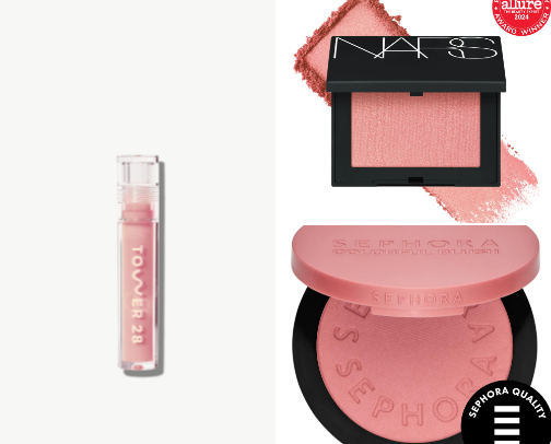 makeup high-end cover photo collage