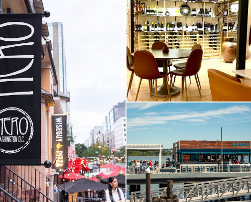 Top Wine Bars (DMV Area) cover photo collage