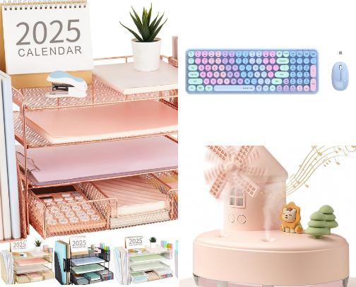 Desk Accessories That Make Your Workday So Much Cuter cover photo collage