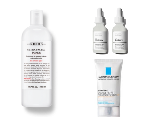Simple Skincare Routine (Low Effort & Gentle) cover photo collage