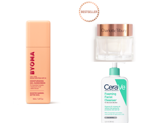 Everyday skincare cover photo collage