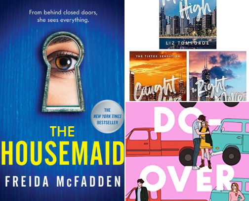 My favorite book recs cover photo collage