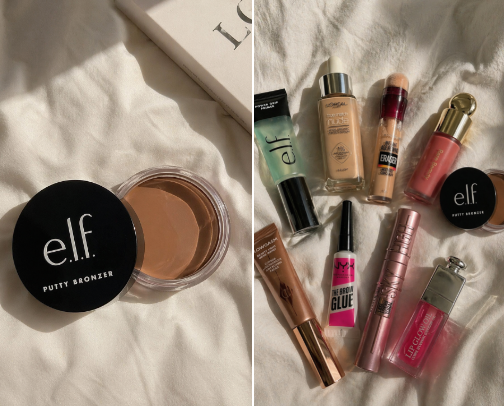 Clean Girl Makeup Routine ✨ (Glowy & Natural Look) cover photo collage