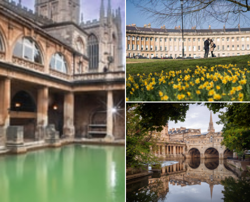 Bath - UK cover photo collage