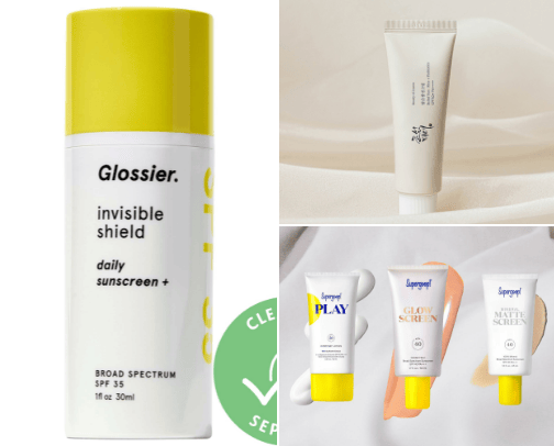 Top 15 Best Sunscreen - White cast free, NO Harmful Ingredient, Simple, Affordable cover photo collage