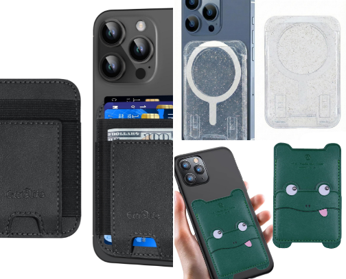 Card holders, practical, looks pretty on the phone, i enjoy having it🤗 cover photo collage